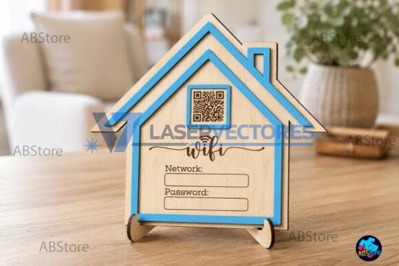 Paquete de letreros de contraseña Wi-Fi - Imagen 6