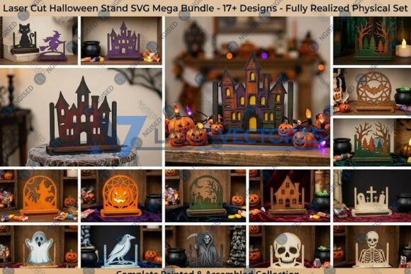 Paquete gigante de soporte de Halloween