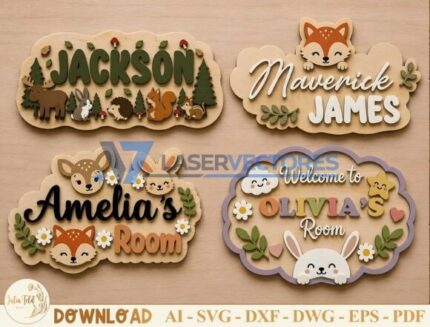 Paquete de letreros personalizados