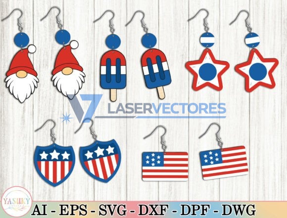 Megapaquete de pendientes y llaveros - Imagen 4