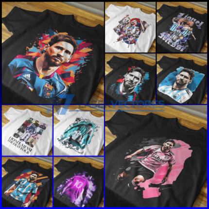 Camisetas Messi DTF