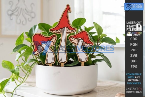 Paquete de estacas decorativas para plantas - Imagen 6