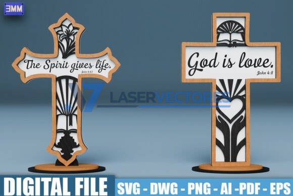 Paquete de versículos bíblicos y cruces - Imagen 4