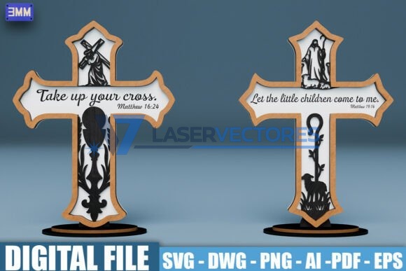 Paquete de versículos bíblicos y cruces - Imagen 5