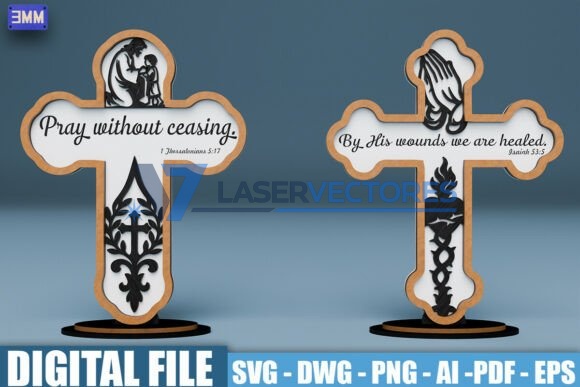 Paquete de versículos bíblicos y cruces - Imagen 6
