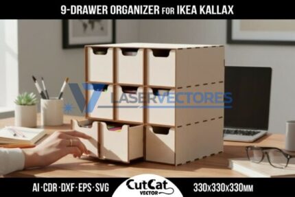 Organizador de 9 cajones IKEA KALLAX