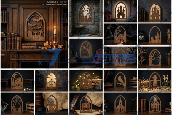 Panel decorativo de Halloween