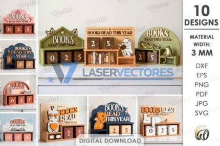 Paquete de rastreadores de lectura de libros