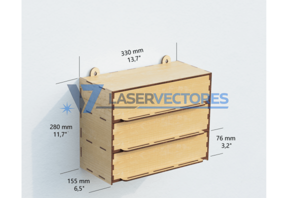 12 cajas modulares de almacenamiento de pared - Imagen 9