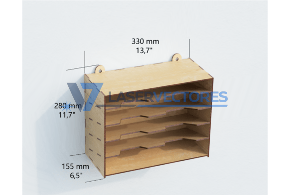 12 cajas modulares de almacenamiento de pared - Imagen 11