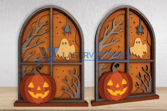 Ventana de Halloween