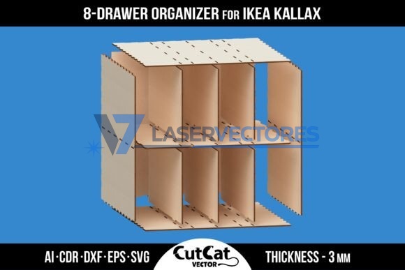 Organizador de 8 cajones IKEA - Imagen 3