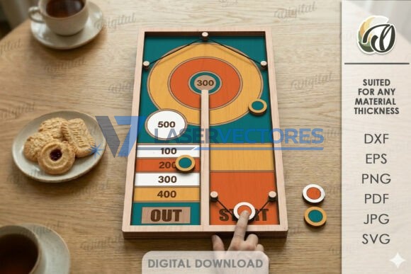Juego de tableros de juego Sling Puck - Imagen 2