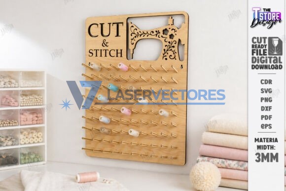 Organizador de hilos de coser - Imagen 3
