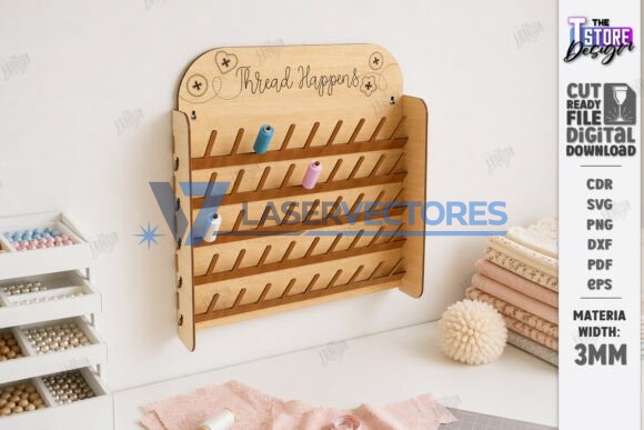 Organizador de hilos de coser - Imagen 4
