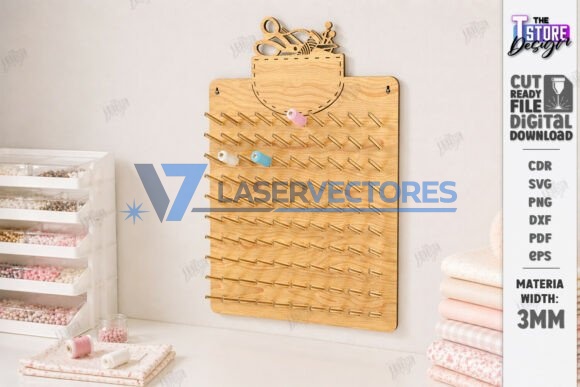 Organizador de hilos de coser - Imagen 5