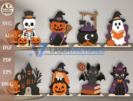 Paquete de estanterías de Halloween