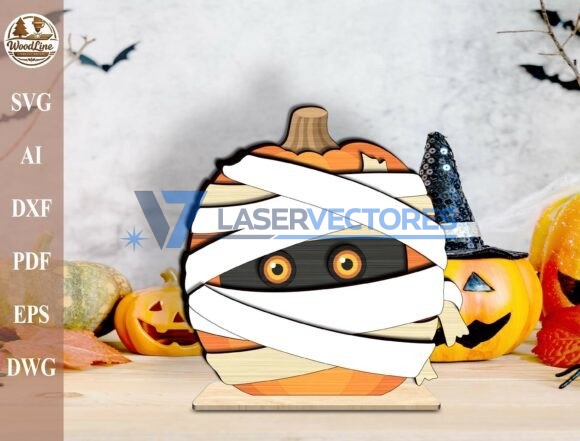 Paquete de calabazas para decorar estantes - Imagen 3