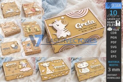 Cajas de recuerdos para bebés