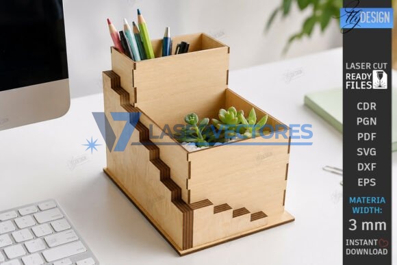 Paquete de soporte organizador de escritorio - Imagen 5