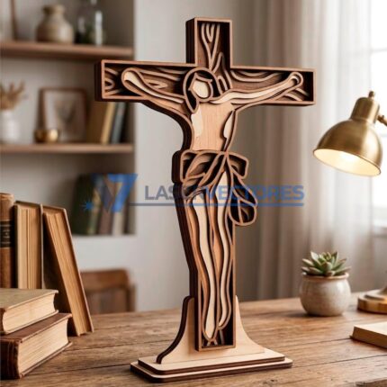 Cruz de Jesús Multicapa de 6 Capas