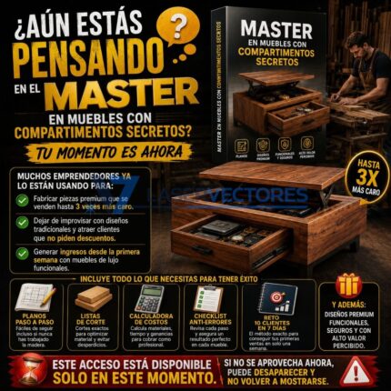 Muebles con compartimiento secreto