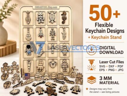 Pack de 50 Llaveros Flexibles