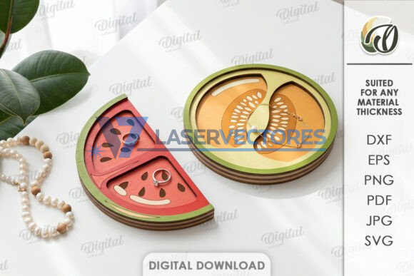 Juego de recipientes de frutas y verduras - Imagen 3