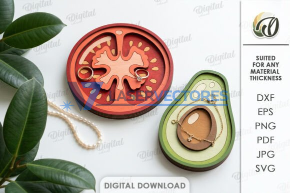 Juego de recipientes de frutas y verduras - Imagen 5