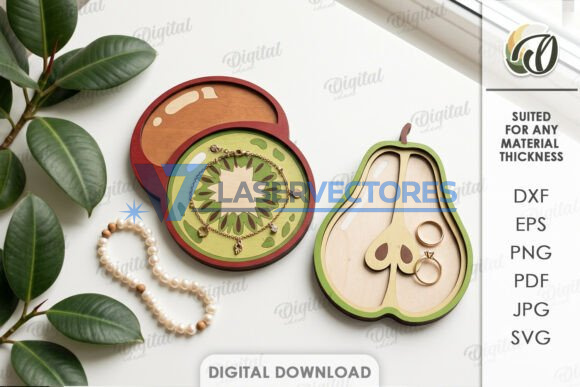 Juego de recipientes de frutas y verduras - Imagen 6
