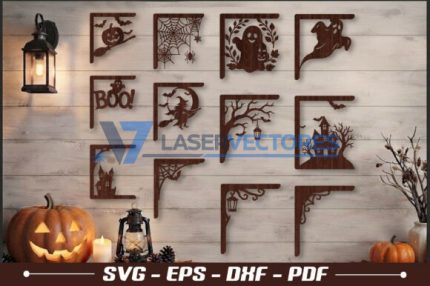 Soporte de esquina de Halloween
