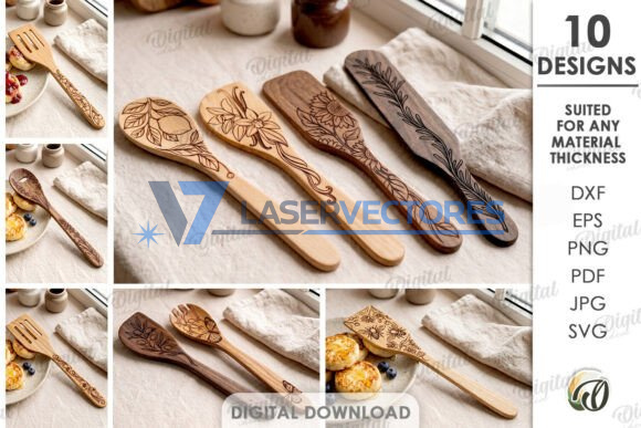Paquete de cucharas de cocina