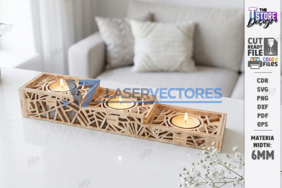 Paquete de portavelas para velas pequeñas - Imagen 6
