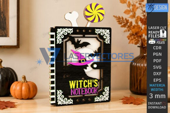 Paquete de decoración de brujas - Imagen 2