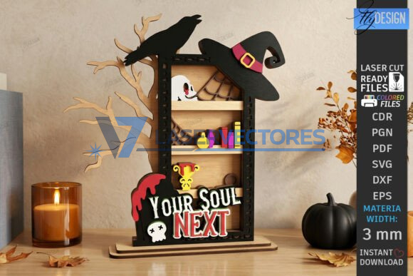 Paquete de decoración de brujas - Imagen 4