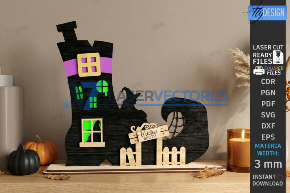 Paquete de decoración de brujas - Imagen 6