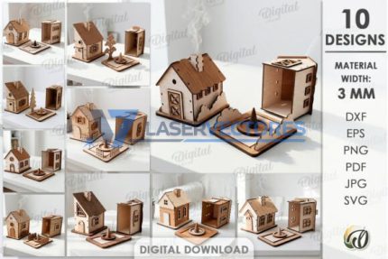 Paquete de casas de incienso