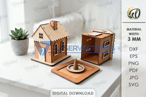 Paquete de casas de incienso - Imagen 7