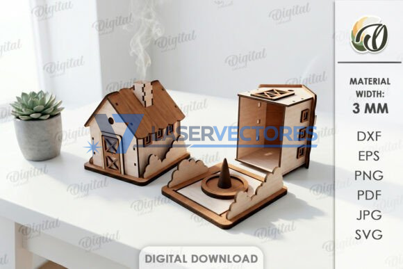 Paquete de casas de incienso - Imagen 9