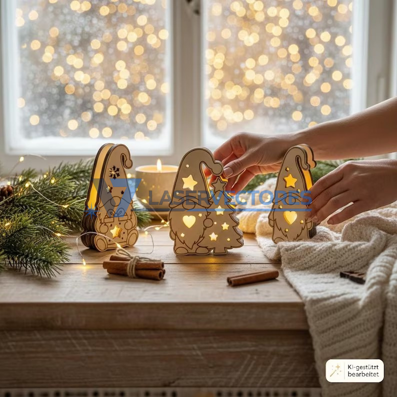Gnomos Navideños LED - Imagen 2