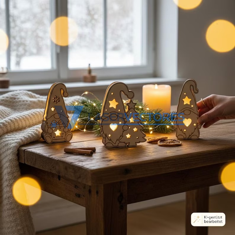 Gnomos Navideños LED - Imagen 3