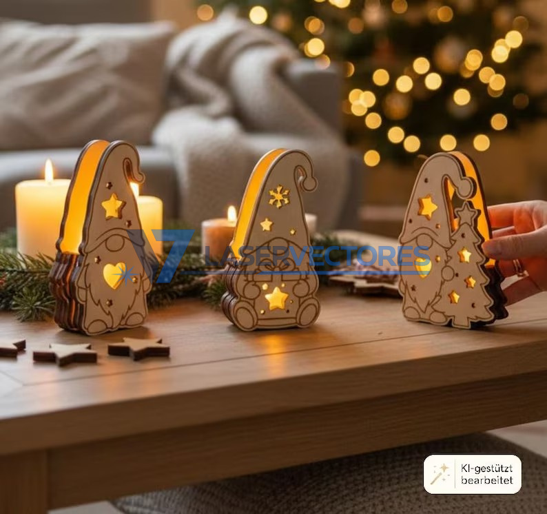 Gnomos Navideños LED - Imagen 8