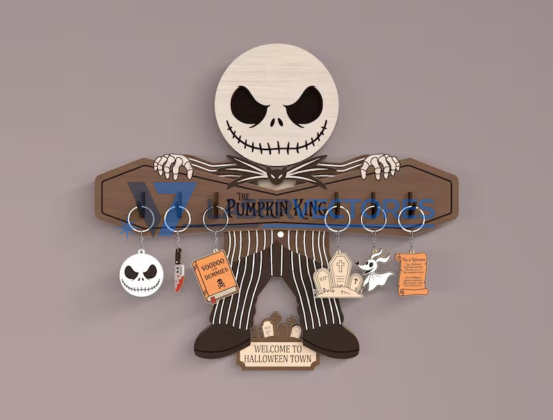 Colgadores para Llaves de Películas de Terror - Imagen 5