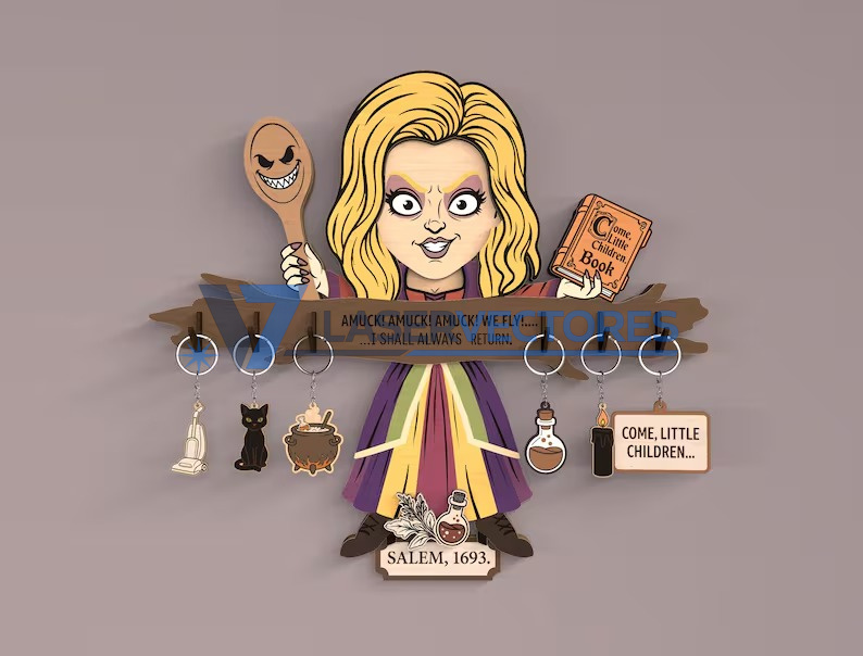 Colgadores para Llaves de Películas de Terror - Imagen 11