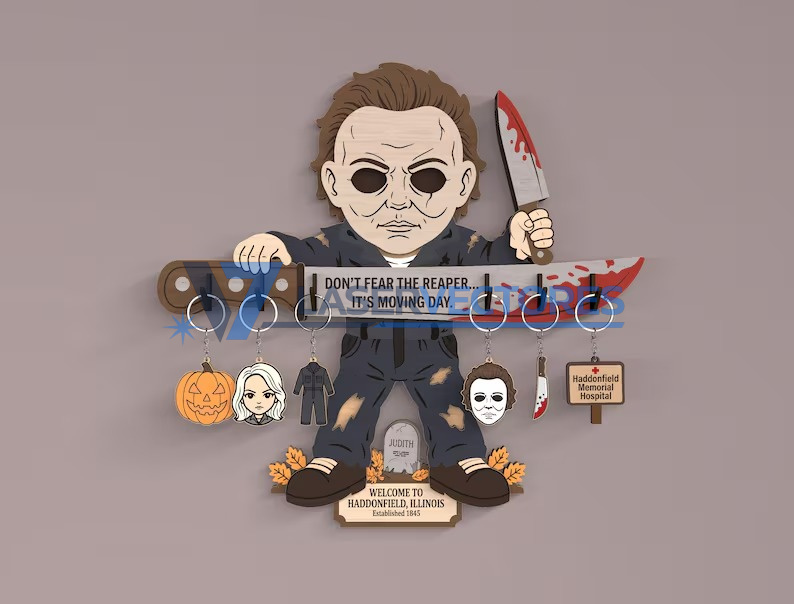 Colgadores para Llaves de Películas de Terror - Imagen 12