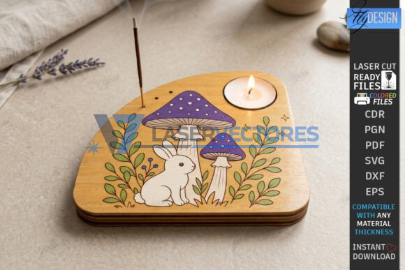 Paquete de velas de madera artísticas - Imagen 2