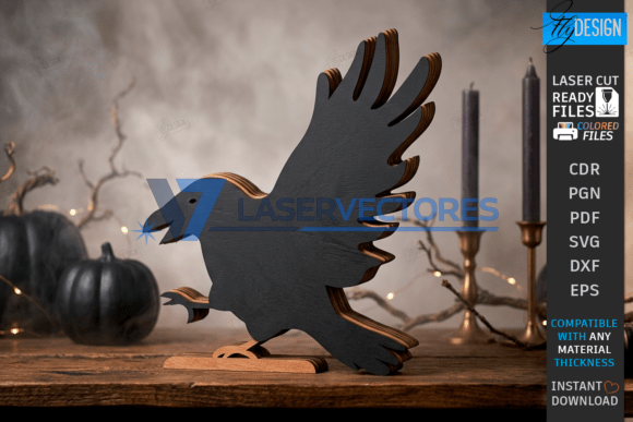 Paquete de cuervos para Halloween - Imagen 6
