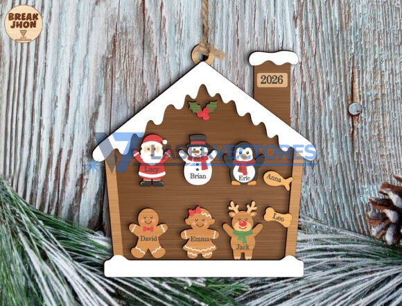 Adorno navideño personalizado para la casa - Imagen 2