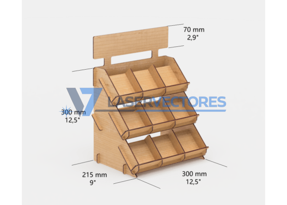 Expositor de mercado minorista - Imagen 2