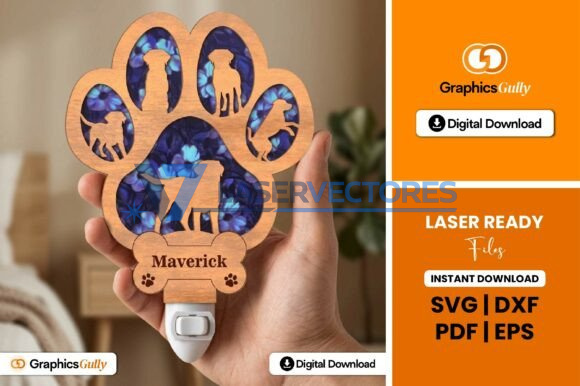 Luz nocturna Golden Retriever - Imagen 2
